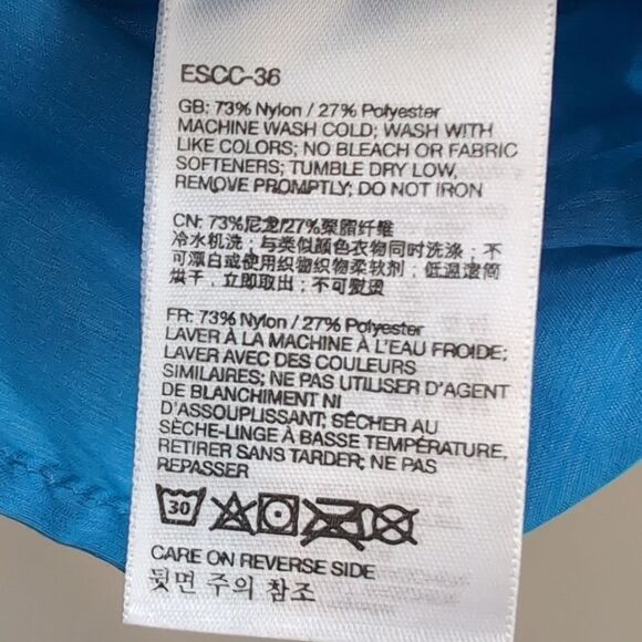 EXOFFICIO Sports or Casual Outdoor Shirt Blue Size Medium - Picture 7 of 8